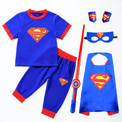 Captain America Cartoon Dance Outfit for Boys