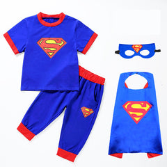 Captain America Cartoon Dance Outfit for Boys