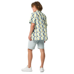Tropical Seas Collection Tropical Swirl button shirt