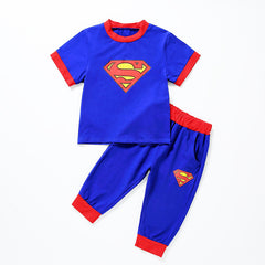 Captain America Cartoon Dance Outfit for Boys