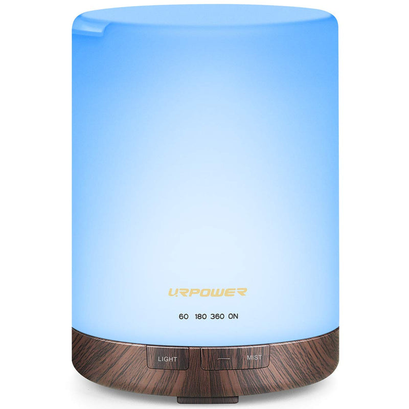 URPOWER Essential Oil Diffuser 300ml with Auto Shut Off