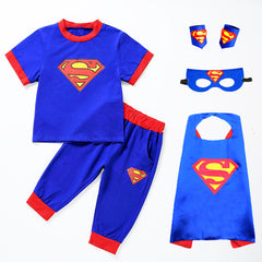 Captain America Cartoon Dance Outfit for Boys